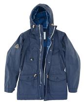View Item Addict Mountain Guide Jacket Parka Hooded Coat Navy Blue 